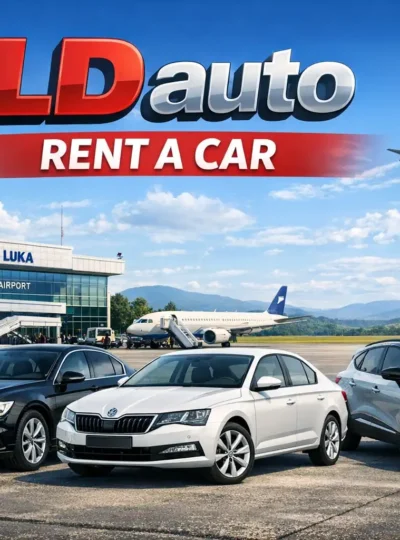 Rent a car aerodrom jeftino Banja Luka – najpovoljniji najam vozila bez depozita